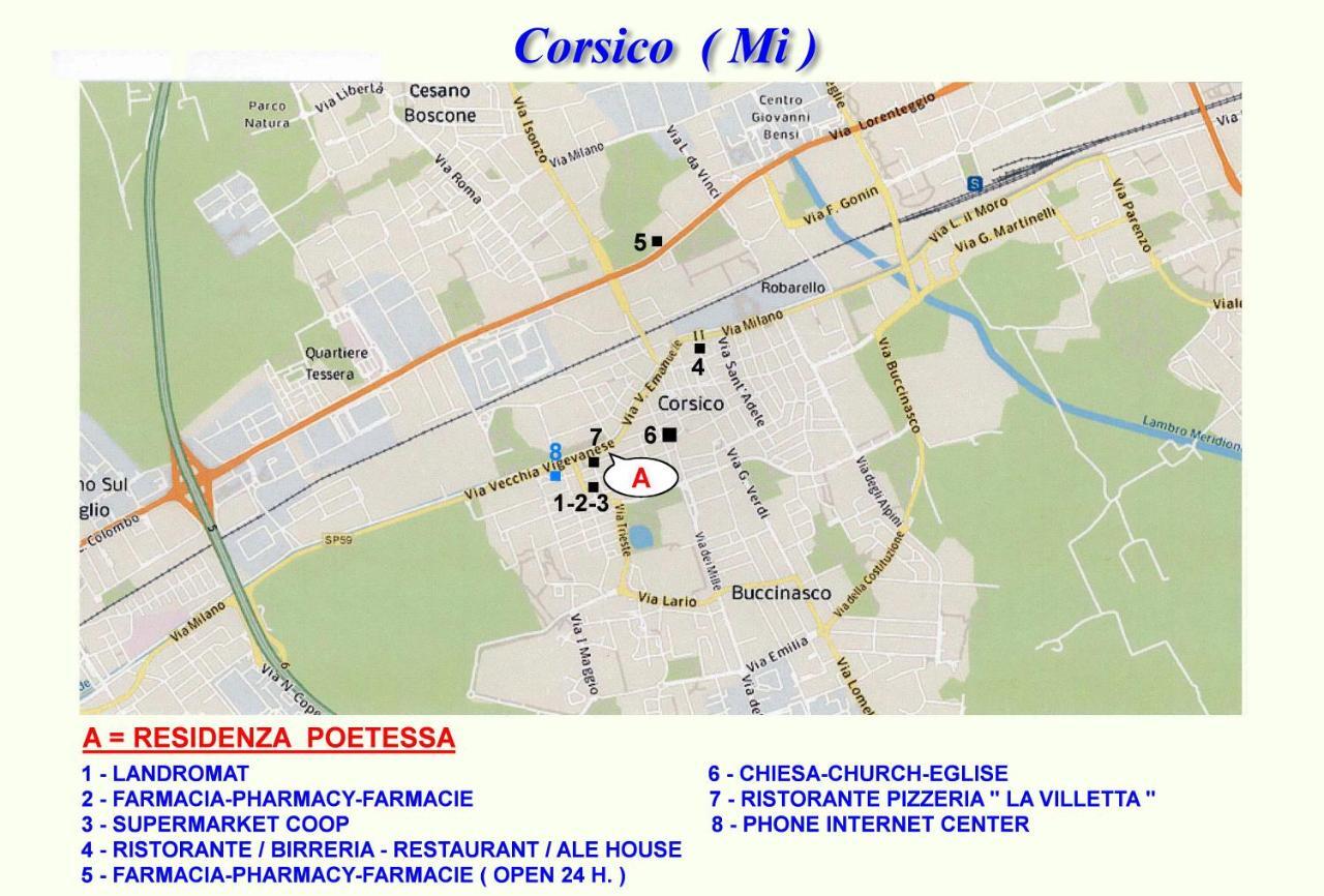 Apartamento Le Residenze Della Poetessa Corsico Exterior foto